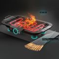 Electric Smokeless Portable Temperature Control Barbeque Grill Machine 2000W. 