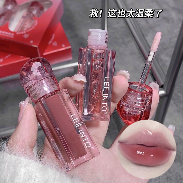 LEINTO%20Lip%20Gloss%20Set%20Matte%20Matte%20Lasting%20Makeup%20Color,%20Not%20Easy%20to%20Stick%20Cup%20Lipstick%20Water%20Glossy%20Lip%20Gloss%20-%20Image%204