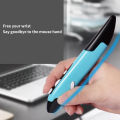 Wireless Mouse Pen 2.4G DPI Adjustable Portable Vertical Pen-shaped Stylus for Computer. 