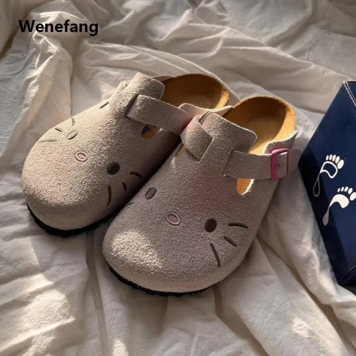 Wenefang%20Sanrio%20Hello%20Kitty%20Cute%20Anime%20Slippers%20Summer%20Female%20Thick%20Sole%20Fashion%20Flat%20Shoes%20Sweet%20Cartoon%20Outdoor%20Anti%20Slip%20Slippers%20Girl%20Gift%20-%20Image%203
