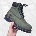 Men's Outdoor Leather Boots – Rugged Lace-Up Timberland Ankle Boots for Hiking, Winter & Daily Wear | 9301. 