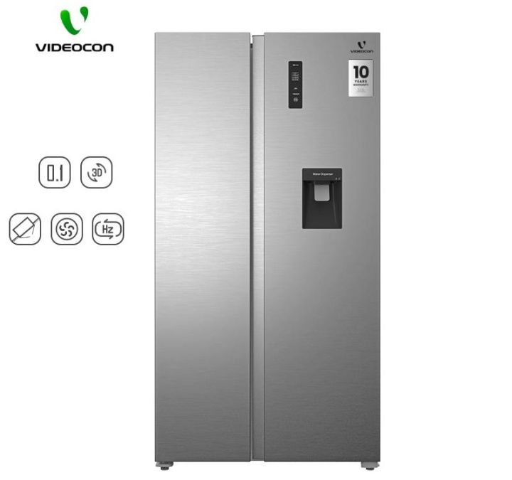 Videocon 550 Ltr Side By Side Refrigerator with Water Dispenser