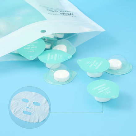 Ximi Vogue  Compressed Jelly Facial Mask Sheet In A Bag 30 Pcs