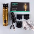 VGR 904 Electric Hair Clipper Professional Rechargeable Personal Care Barber Trimmer For Men Shaver LCD Metal Clippers. 