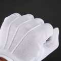 fasdaga 2 Pair Protective Anti-Slip White Cotton Work Driving Gloves. 