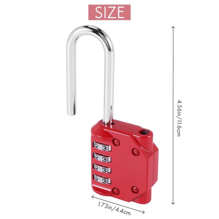 NAMUNY%202%20Pack%20Code%20Padlocks,%204%20Digit%20Long%20Shackle%20Resettable%20Pad%20Lock%20for%20Outdoor%20Gate,%20Shed,%20Fence,%20Hasp%20Storage,%20Gym%20Locker%20-%20Image%207