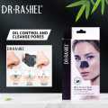 Dr. Rashel Black Charcoal Deep Cleansing Blackheads Remover Nose Strips Face Mask (6 Strips). 