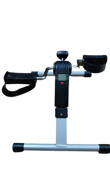 Pedo Cycle Pedal Exerciser with Adjustable Resistance and Digital Display - Suitable for Light Exercise of Legs & Arms, and Physiotherapy at Home