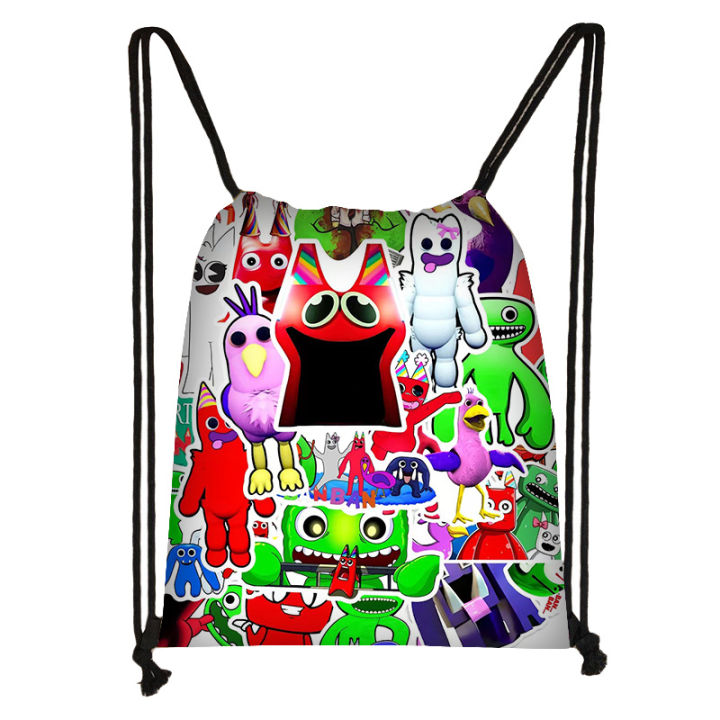 New%20Rainbow%20Friend%20Drawstring%20Pocket%20Elementary%20School%20Student%20Portable%20Backpack%20Oxford%20Cloth%20Bag%20Kids%20Cute%20Large%20Capacity%20Storage%20Bag%20-%20Image%205