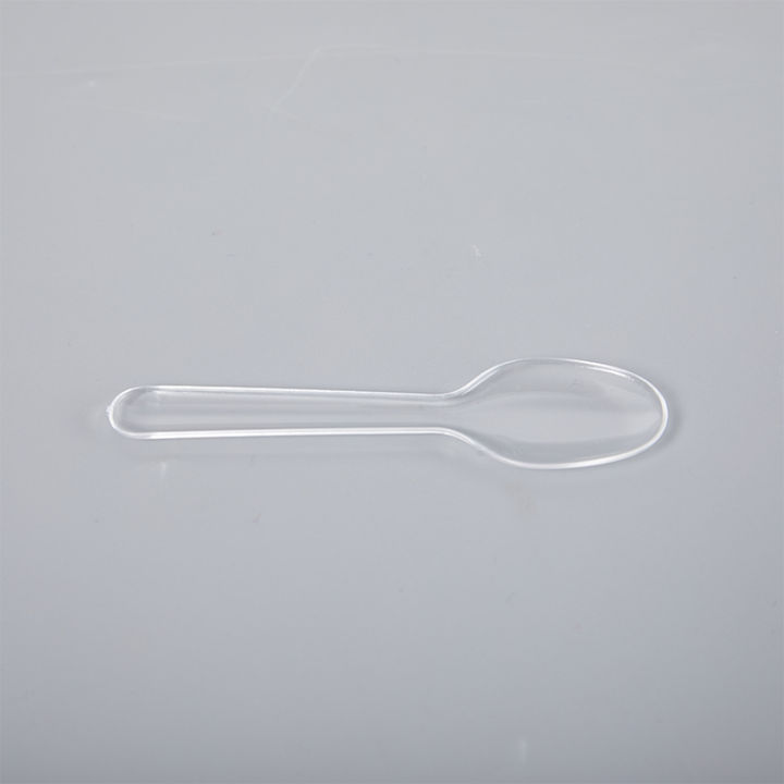 200pcs%20Mini%20Clear%20Plastic%20Spoons%20Disposable%20Flatware%20For%20Jelly%20Ice%20Cream%20Dessert%20CVFHHH%20-%20Image%205