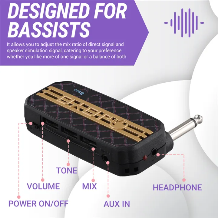 JAERBEE%20Mini%20Amp%20Electric%20Bass%20Headphone%20Amplifier%203.5mm%20Plug%20Play%20Auxiliary%20Audio%20Input%20Bass%20Connect%20CD%20MP3%20Player%20-%20Image%207