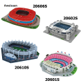 Aweisuan Miniature Football Field 3D DIY Puzzle World Famous Stadiums Models New style Football Game Peripheral Toys Fans Birthday Toys Gifts DDJ. 