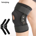 Sutuiying 1PC Adjustable Hinged Knee Brace Knee Support Wrap for Meniscus Luxury Tear Patellar Tendon Support Pain Relief Strains Sprains etc. 