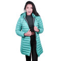 Moonstar Long Silicon Hooded Jacket for Women - Fashion. 