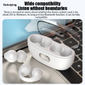 Sutuiying JS352 TWS Bluetooth 5.3 Headset Wireless Earphone With Mic Touch Hot Selling Control True Bone Conduction Bluetooth Headphone Earbuds. 