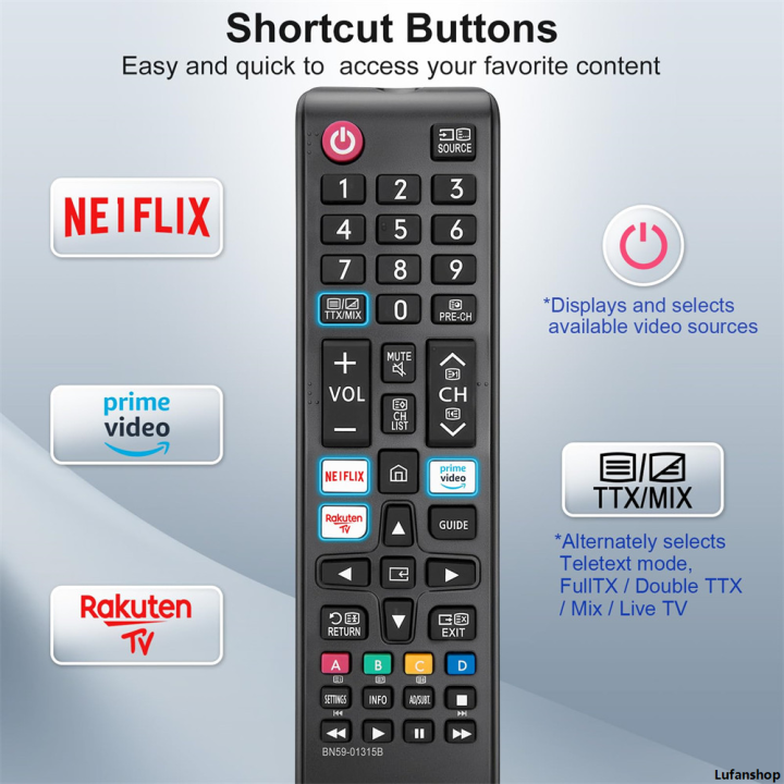 LufanshopSpecial%20Replacement%20BN59-01315B%20Universal%20Remote%20Control%20for%20Samsung%20Smart%20TV%204K%208K%20LCD%20LED%20UHD%20HDR%20Crystal%20QLED%20UE%20Series%20Quantum%20TVs%20-%20Image%204