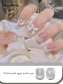 Wenefang Annies Milk Tea Spar Cat Eye Magnetic Gel Nail Polish Glue 10ml Silver Variety Glue Nail Art Shiny Nail Art Varnish. 