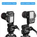 For Sony Fuji Dslr Universal 1/4 Inch Screw Camera L Bracket Swiss Vertical Video L Plate. 