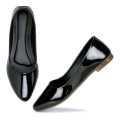 Women's Black Close Shoes Close Toe Casual Footwear for Ladies. 