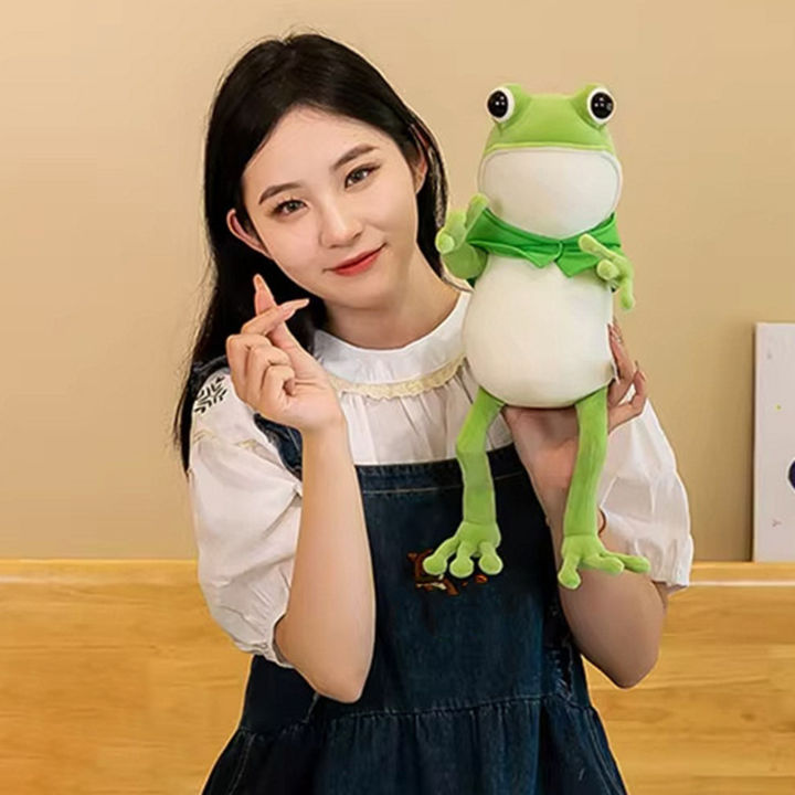 Oufeiton%20Frog%20Plush%20Toy%20Adorable%20Big-eyed%20Green%20Frog%20Plush%20Pillow%20Toy%20Soft%20Stuffed%20Animal%20Doll%20for%20Girls%20Perfect%20Birthday%20Gift%20Cute%20Long-legged%20-%20Image%205