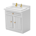 1/12 Scale Doll House Miniatures Kitchen Cabinets Set,White. 