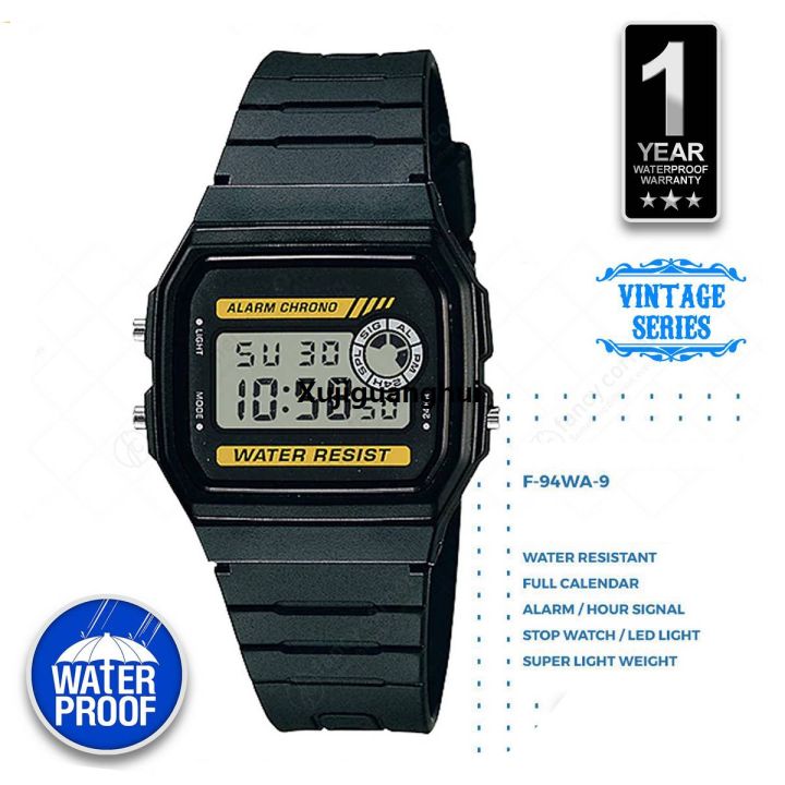 Xujiguanghui%20Digital%20Black%20Vintage%20Retro%20Watch%20F94WA-9%20Waterproof%20LED%20digital%20Display%20-%20Image%202