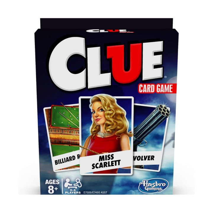 CLASSIC CARD GAME CLUE