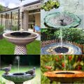 Mini Solar Water Fountain Pool Waterfall Fountain Garden Decoration. 