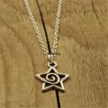 Men's and women's pendants long heaven new pair necklace silver new Asunygiro star chain heaven best Friday end present necklace for friends. 