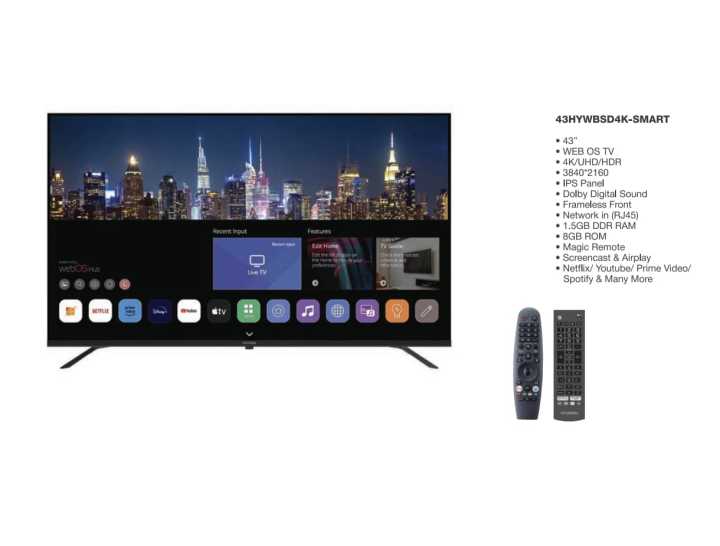 HYUNDAI%2043"%20UHD%20/%204K%20,%20Web%20OS%20System%20With%20magic%20Remote%20,%20Easy%20to%20Use%20-%20Image%202