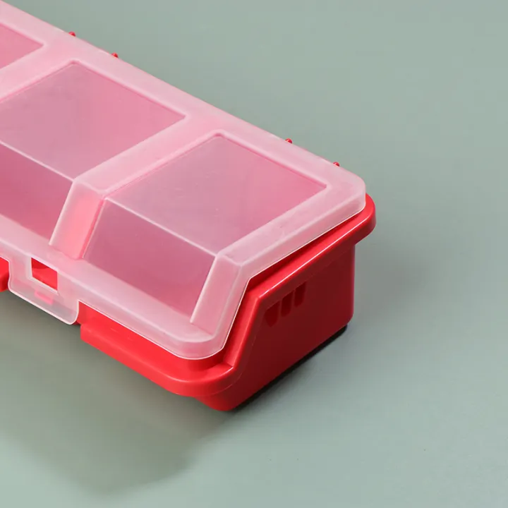 Tools%201Pc%20Multi-Compartment%20Organizer%20Box%20For%20Screws%20&%20Small%20Parts%20-%20Durable%20Plastic%20Hardware%20And%20Jewelry%20Storage%20Case%20CVFHHH%20-%20Image%205