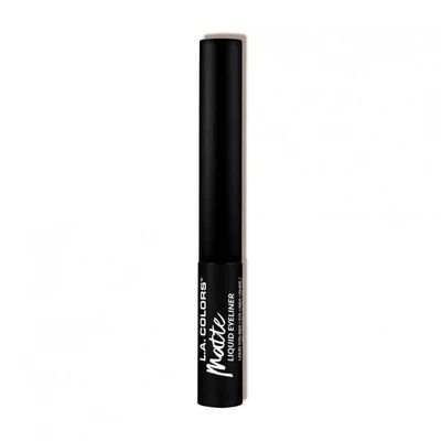 L.A. Colors Black Matte Liquid Eyeliner - 5ml | Designed in USA