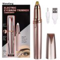 Wenefang Electric Eyebrow Trimmer Eye Brow Shaper Pencil Face Hair Remover Portable For Women Makeup Painless Automatic Eyebrow Shavers Depilator. 