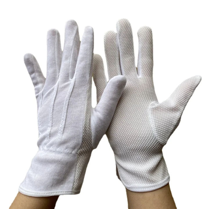 Formal%20dress%20guard%20costume%20for,%20gloves%20cotton%20gloves%20work%20men%20and%20women%20white%205/2%20pair%20of%20anti-slip%20gloves%20jewelry%20check%20-%20Image%202