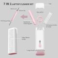 7 in 1 Cleaner Kit, Multi-Function Earbud Cleaning Pen, Soft Brush Corner Gap Duster Keycap Puller Laptop Screen Cleaner. 