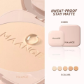 MAANGE Blur Matte Powder Foundation Oil-Control Pressed Powder Poreless Face Makeup MG-F01. 