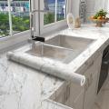 5M*60CM Kitchen Marble Sticker Oil Proof Waterproof Paper Back splash Sticker Roll Stove Cabinet Liner Decor Self Adhesive Wallpapers. 