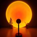 USB Rechargable Sunset Projection Lamp(Single Color). 