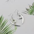 Ronin Merch Orochimaru Silver Earrings Naruto Anime. 