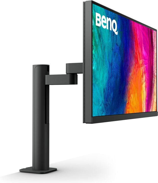 BenQ PD2705UA Designer Monitor (27" 4K | 99% sRGB | Factory Calibrated | USB-C | Height Adjustment | 90° Rotation | Argo Arm Desk Design)