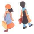 Travel Couple DIY Mini Miniature Fairy Garden Dollhouse Decor Micro Landscape. 
