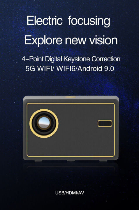 wifi%20Projector%20HD%203D%204K%20WiFi%20miracast%203500%20Lumens%20Home%20Cinema%20Projector%20-%20Image%202