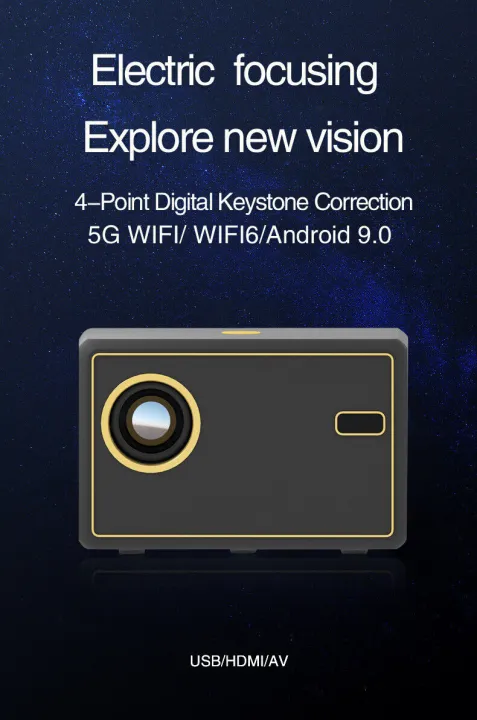 wifi%20Projector%20HD%203D%204K%20WiFi%20miracast%203500%20Lumens%20Home%20Cinema%20Projector%20-%20Image%202