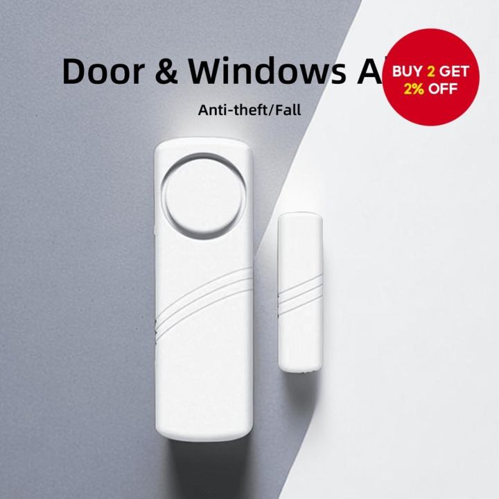 Wireless Door Window Magnetic Sensor Alarm Detectors Home Security ...