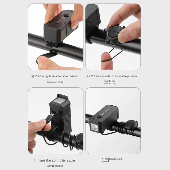 Durable%202%20in1%20Bicycle%20Light%203%20Light%20Modes%20120%20Decibels%20Loud%20Bike%20Handlebar%20Light%20USB%20Rechargeable%20with%20Horn%20Flashlight%20Bike%20Flashlight%20For%20Night%20Riding%20-%20Image%204