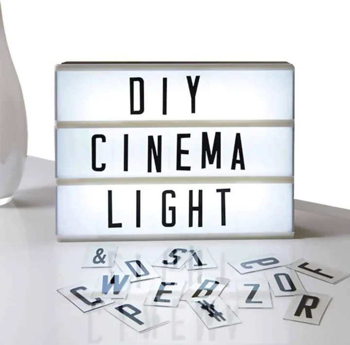 Cinematic%20Light%20Box%20With%20Letters%20-%20LED%20Light%20Box,%20Room%20Decor%20Sign,%20Marquee%20Light%20Up%20Sign%20-%20Personalized%20A4%20White%20LED%20Letter%20Box%20With%20Light%20Up%20Letters%20-%20Image%204