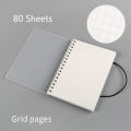 Sweet Journal A6/A5 80 Sheets 4 Page Types Spiral Book Coil Notebook Journal Diary Sketchbook For School Office Stationery. 