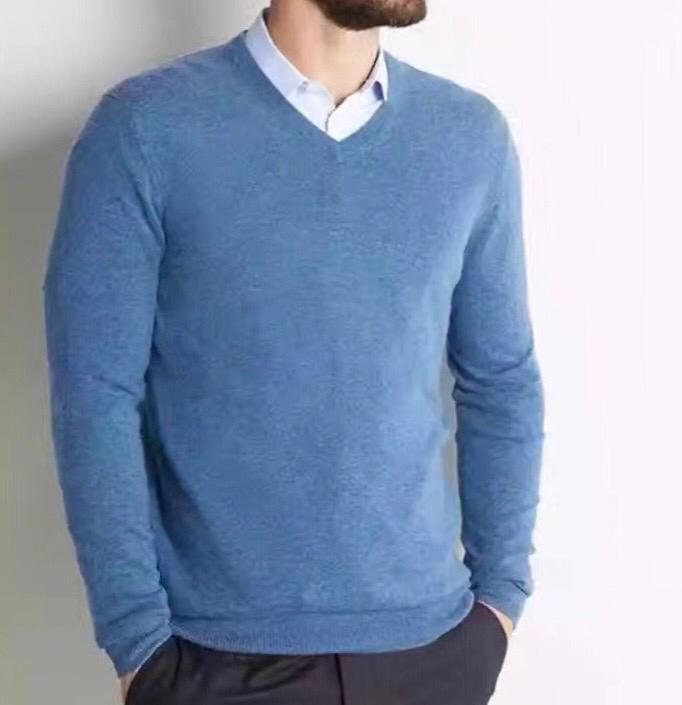 Very Warm V- Neck Men Pure Cashmere/Pashmina Sweater Comfortable  Light in Weight Elegant looks