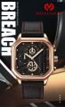 Millenium Sleek Design Square Shape Waterproof Quartz Watch for Men. 