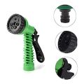 8 Function Plastic Garden Hose Nozzle Water Spray Gun Connector Tap Adapter Set. 